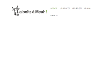 Tablet Screenshot of laboiteameuh.com